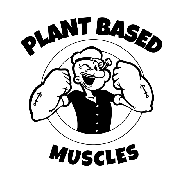 Powered by Plants Based Muscles Vegan Diet by RareLoot19