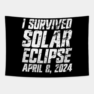 I Survived Solar Eclipse April 8, 2024 Tapestry