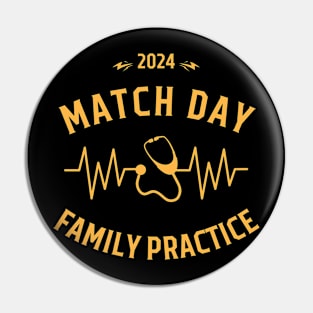 2024 Family Practice Match Day Celebration Gift Pin