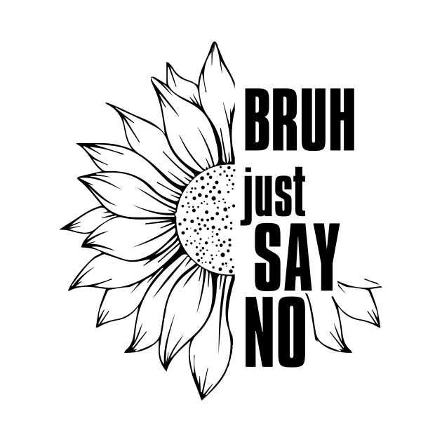 Just Say No - Anti-Drug Design by printalpha-art