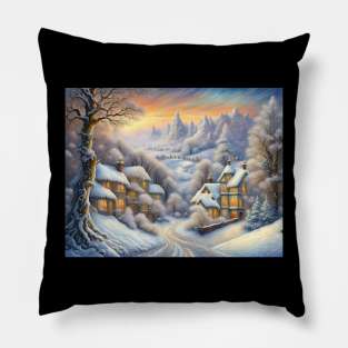 Winter Landscape Pillow