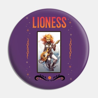 Rockin' Lioness Pin