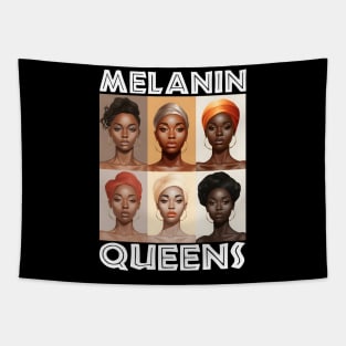 Melanin Queens Afrocentric Women Tapestry