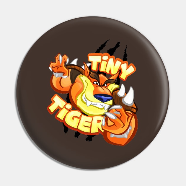 Tiny Tiger Pin by umarerikstore