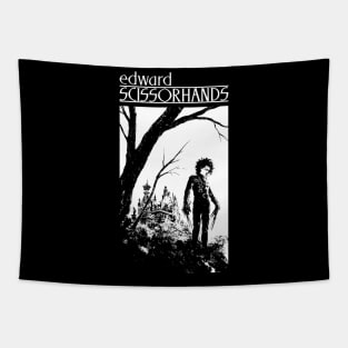 Edward Scissorhands Hilltop Tapestry