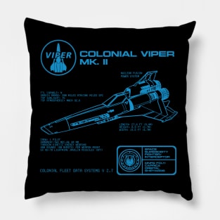 Colonial Viper MK II Specs Pillow