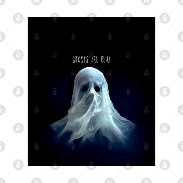 Halloween Ghost 5: Haunting Spirit Face by Puff Sumo