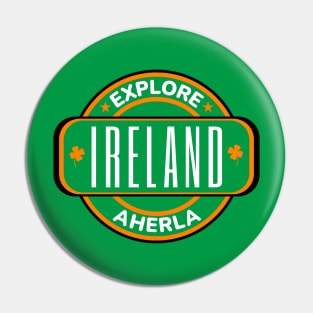 Aherla, Ireland - Irish Town Pin