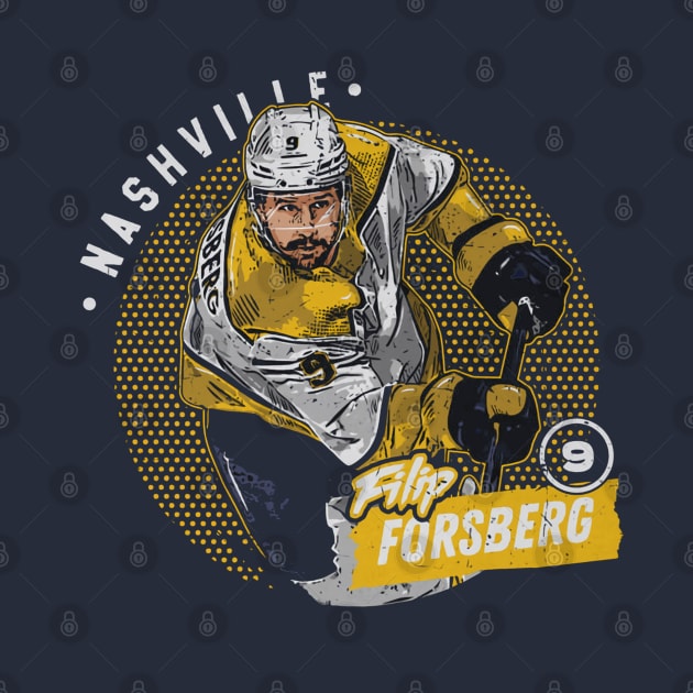 Filip Forsberg Nashville Dots by ClarityMacaws