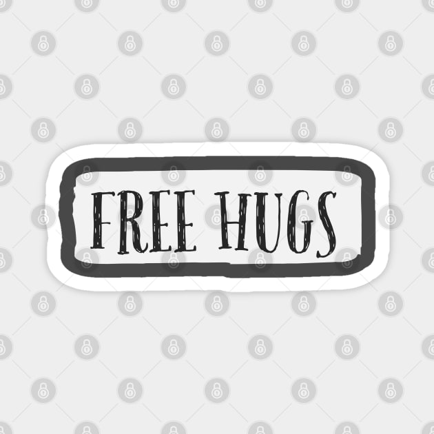 Free hugs Magnet by Bakr