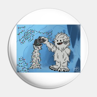 A Wampa’s Christmas Pin