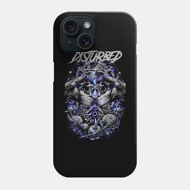 DISTURBED BAND MERCHANDISE Phone Case by Rons Frogss