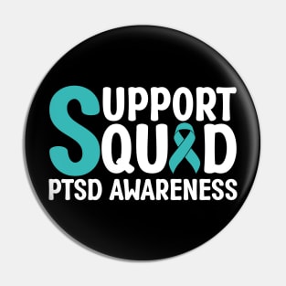 Support Squad PTSD Awareness Pin