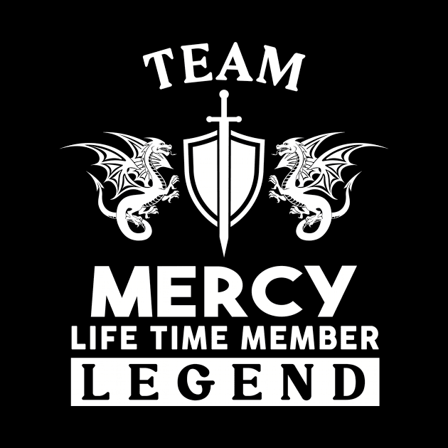 Mercy Name T Shirt - Mercy Life Time Member Legend Gift Item Tee by unendurableslemp118