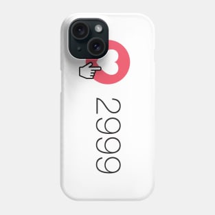 I Love You 3000 T shirt Phone Case