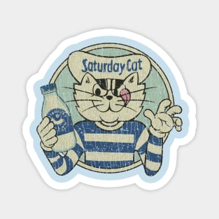 Saturday Cat 1973 Magnet