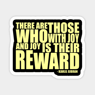 Give with joy Magnet