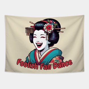 April fool geisha Tapestry