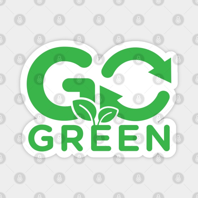 Go Green Magnet by Ageman