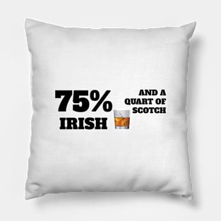 75% Irish Pillow