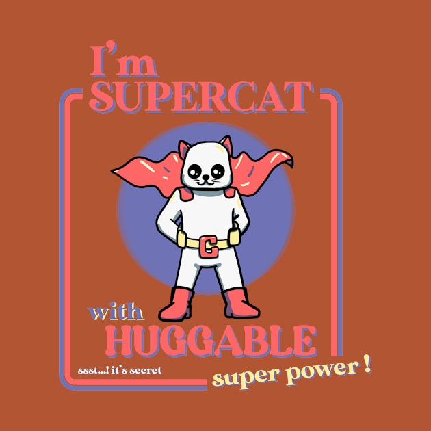 im supercat with huggable superpower by koboikids