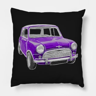 Classic Mini Chalk Purple Pillow