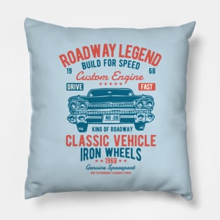 Classic Car Pillow