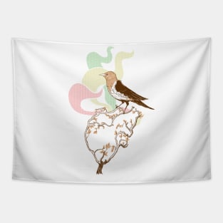 Roots Bird Tapestry