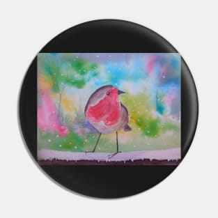 Robin Redbreast Pin