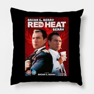 Brian Red Heat Berry Pillow