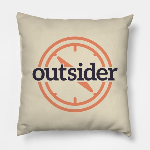 Outsider Pillow by RedYolk