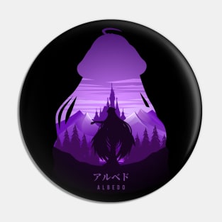 Albedo Overlord Pin