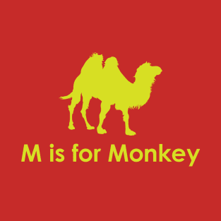 M is for Monkey T-Shirt