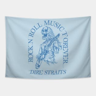 Dire Straits /// Skeleton Rock N Roll Tapestry