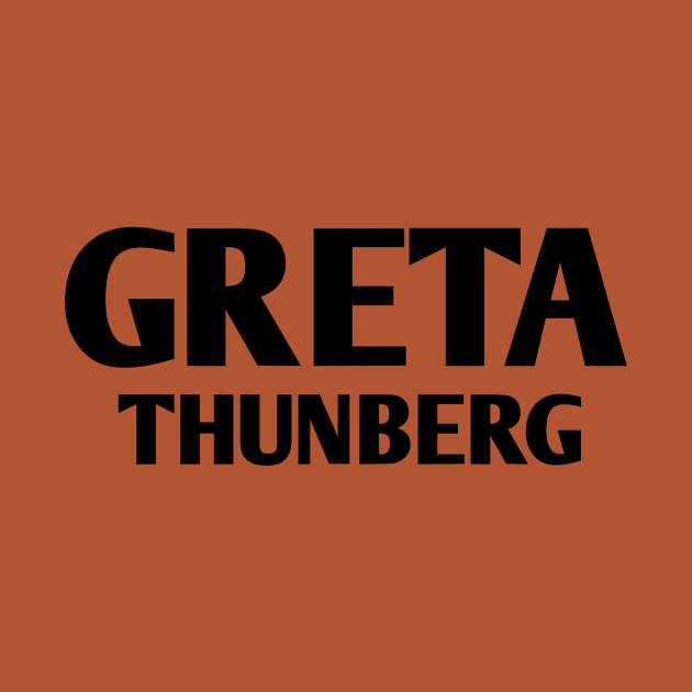 greta thunberg hero_tshirt by DavidAdel