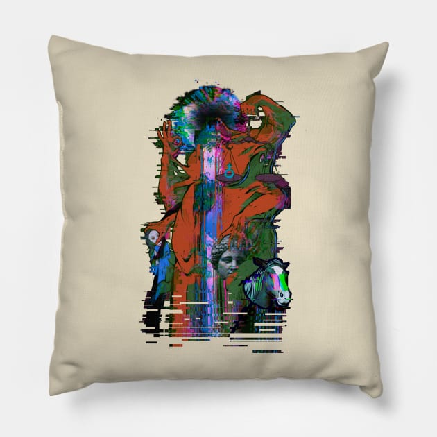 Millennial Horsemen of the Apocalypse (GENDER INEQUALITY) Pillow by Kotolevskiy