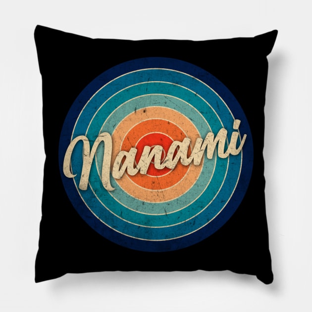 Personalized Name Nanami Classic Styles Birthday Anime Pillow by Amir Dorsman Tribal