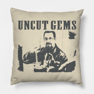 Retro Movie - Uncut Gems Pillow