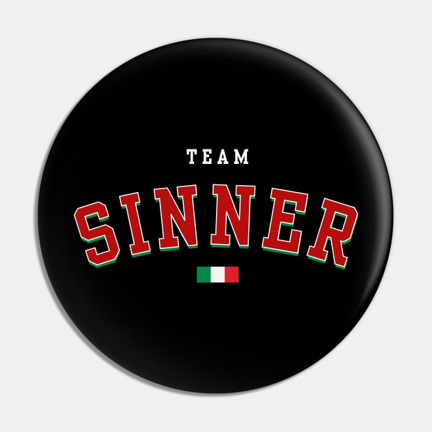 Team Sinner Pin by Tebird