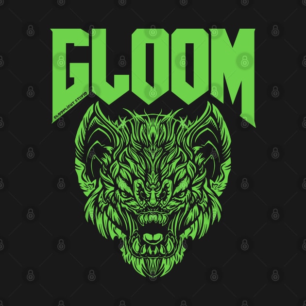 Green Plant & Doom Bat by Gloomlight