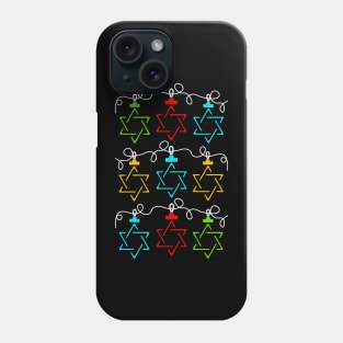 Jewish Star String Dreidel Menorah Chanukah Hanukkah Phone Case