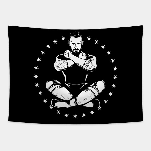 CM Punk X Arm Tapestry by TheBalestvictus