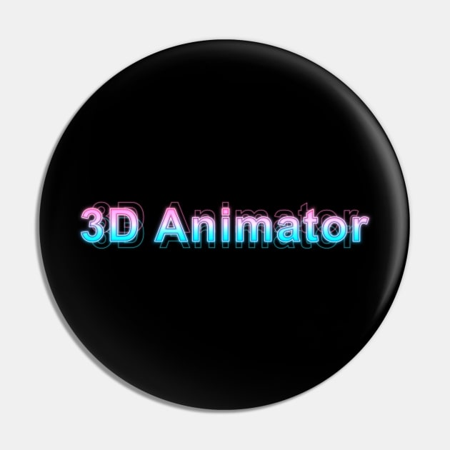 3D Animator Pin by Sanzida Design