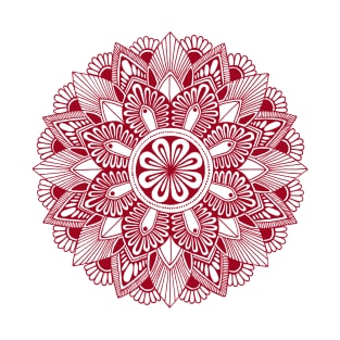 Mandala (red) T-Shirt