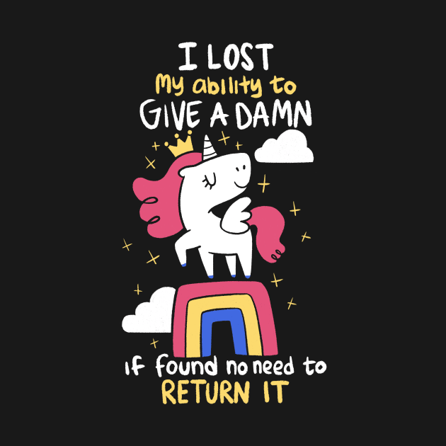 I Lost my Give a Damn by TaylorRoss1