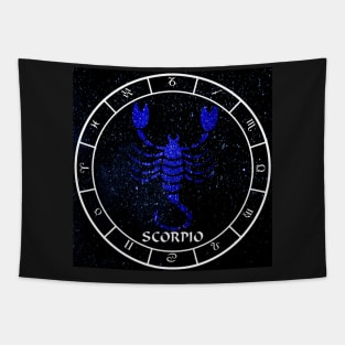 Scorpio - Zodiac Sign Tapestry