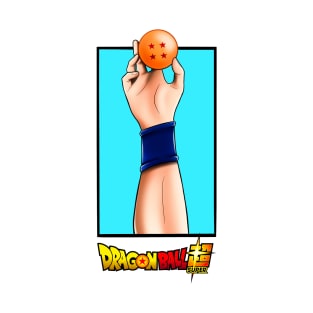 Goku Holding Dragon Ball T-Shirt
