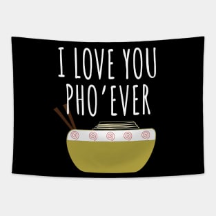 I Love You Pho Ever Tapestry