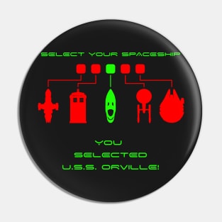 SELECT USS ORVILLE Pin