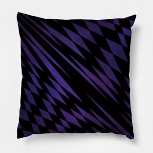 Optical Illusion in Purple Pillow